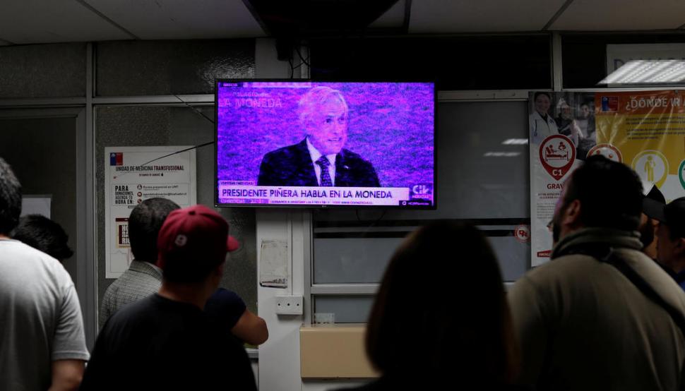 DISCURSO. Piñera pidió acuerdos de “Paz”, “Justicia” y nueva Carta Magna.  