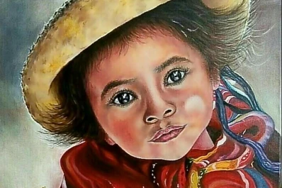 Pintura; Lucía Nieva expone “Ojos negros”