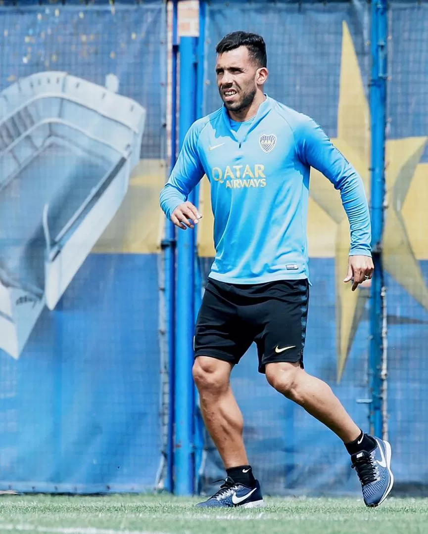 IDEA FIJA. Tevez quiere terminar bien el año, antes de decidir qué será de su vida una vez que termine su contrato. prensa boca juniors