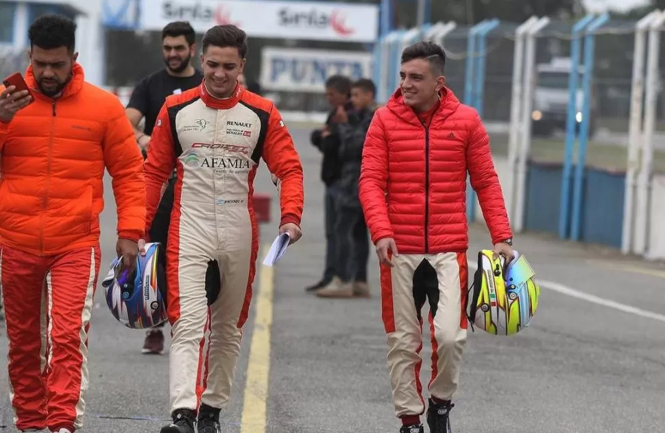 TRÍO. “Maxi” Bestani y los Rotondo (Juan Pablo y Facundo) serán los representantes tucumanos en la penúltima fecha del TN. 