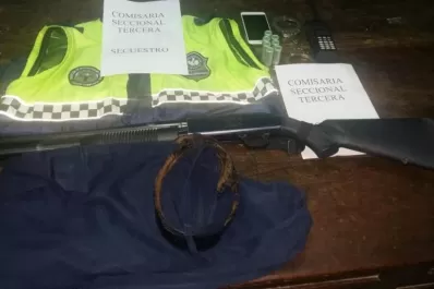 Cada vez son más los que usan uniforme para delinquir