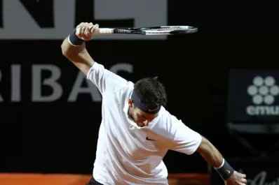 Del Potro no jugará la exhibición ante Federer