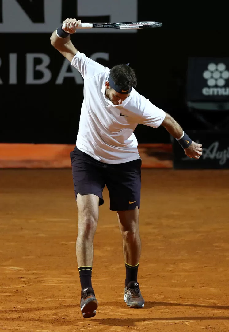 SIN SUERTE. Del Potro sigue sin poder tener continuidad en la alta competencia. REUTERS (archivo)