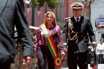 Añez canceló un viaje a Beni por temor a un atentado