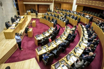 Bussi pide eliminar los gastos de telefonía y que no se usen vehículos oficiales