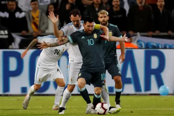 Scaloni quedó satisfecho con el empate ante Uruguay