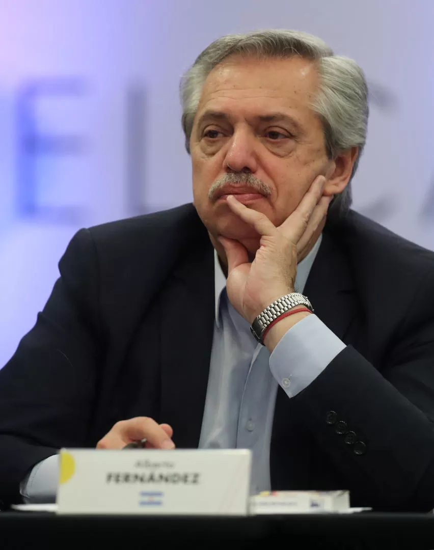 ALBERTO FERNÁNDEZ. Piensa impulsar un banco social y comercial. 