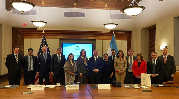 En EEUU, Manzur destacó las gestiones para el ingreso del limón y los arándanos a ese país