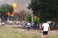 Jujuy: explosión y fuego en el ingenio La Esperanza