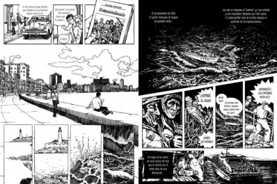 Historietas y afiches: en pequeñas viñetas se cuenta la revolución cubana