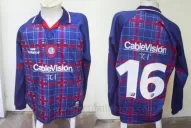 En el '98, San Lorenzo usó un diseño cuadrillé