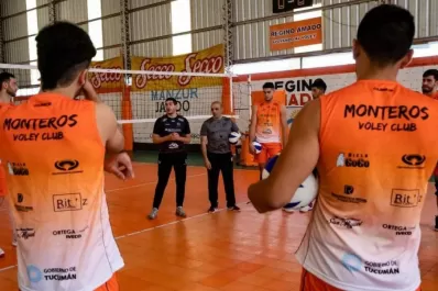Monteros Voley, por la reacción
