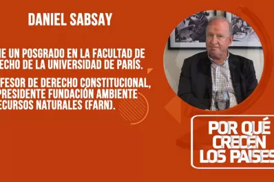 Por qué crecen los países, entrevista a Daniel Sabsay, presidente de FARN