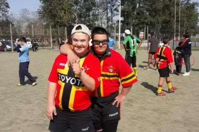 Visita de los Pumpas y acción de Seven