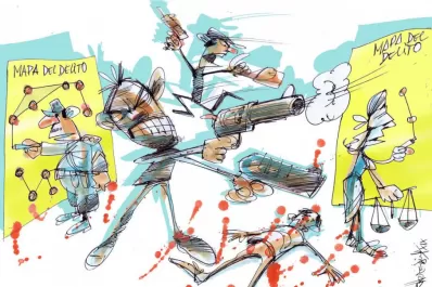 Homicidios en la provincia de las seguridades paralelas