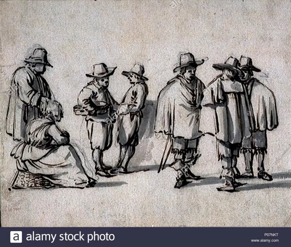 EL SOMBRERO. Durante siglos, integró la vestimenta masculina en todas las clases sociales  