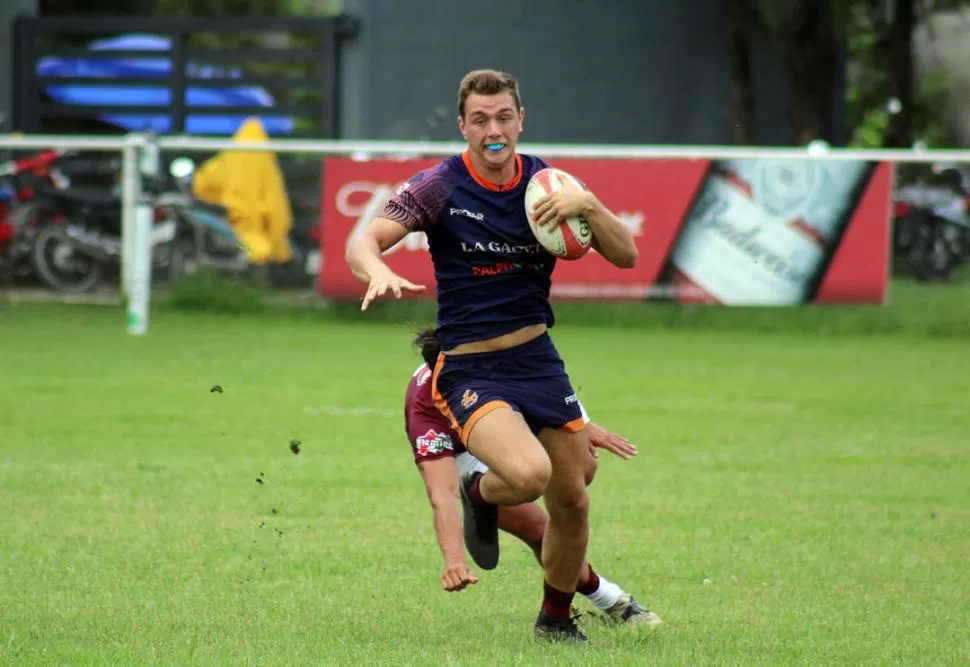 CON TODO. Tucumán midió fuerzas con Salta, uno de los mejores en Seven.  