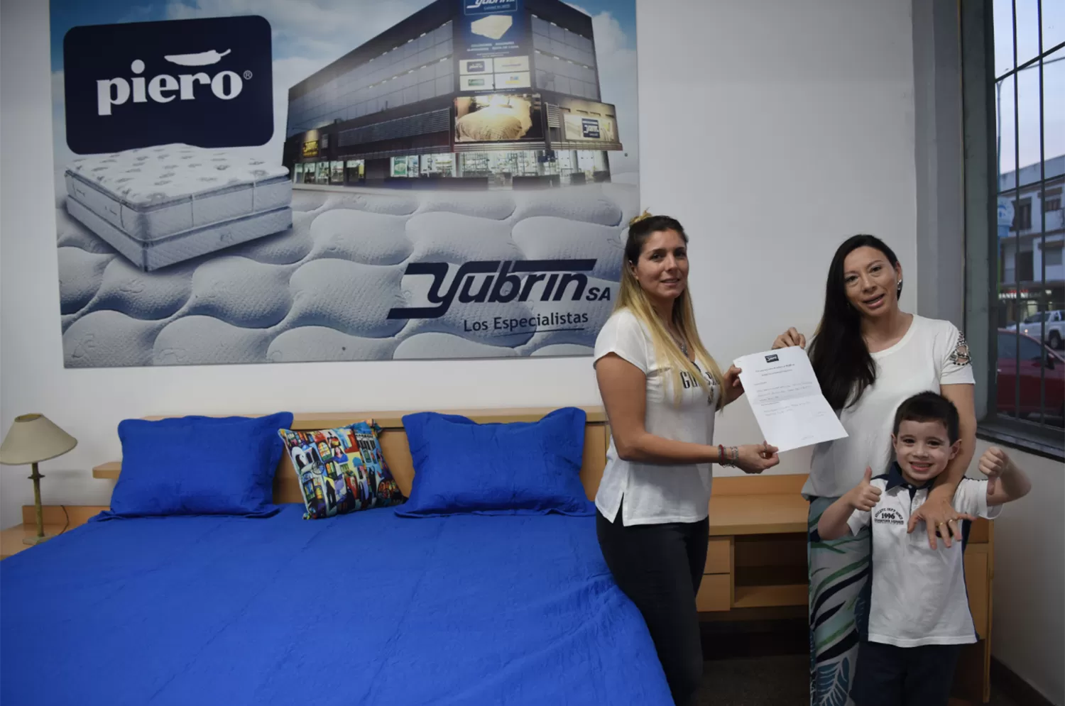 Números de la Suerte: equiparon sus hogares en Yubrín