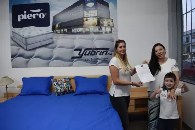 Números de la Suerte: equiparon sus hogares en Yubrín