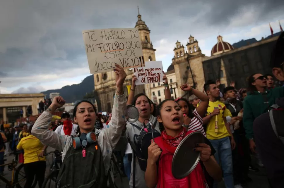 HUELGA. El paro nacional continúa, anunciaron las centrales obreras.  