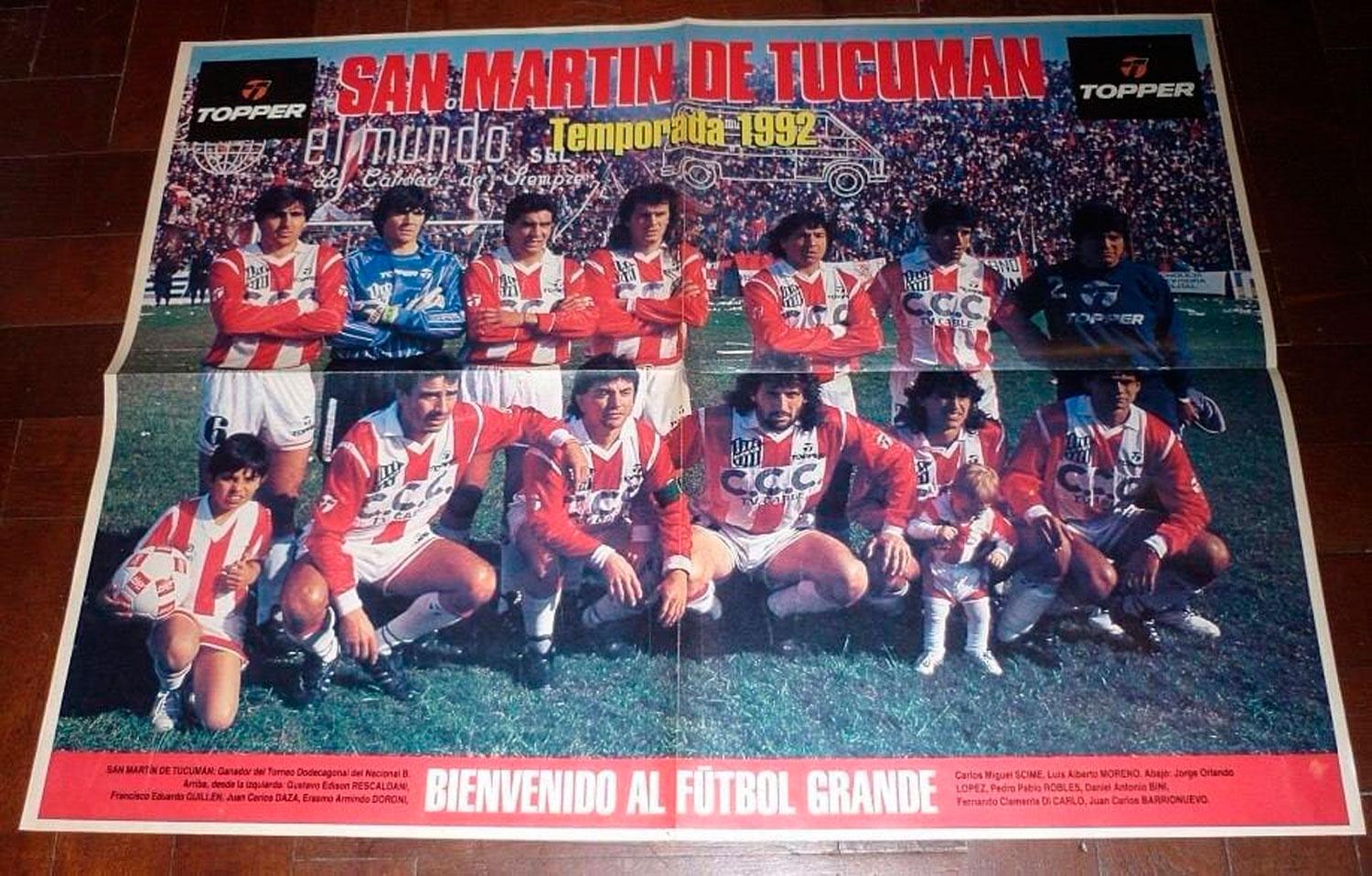 EN LA CIUDADELA. Uno de los partidos de local. 