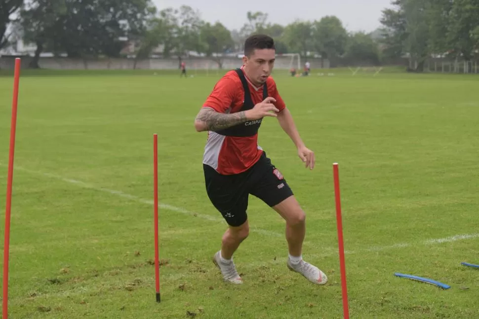 VIENE BIEN. González marcó un sólo gol, pero fue importante para el equipo. la gaceta / foto de franco vera