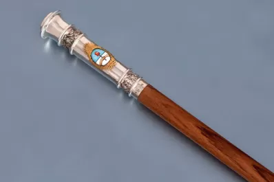 Qué frase eligió Alberto Fernández para el bastón presidencial