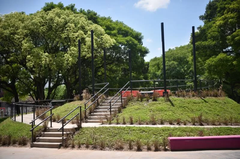 El nuevo parque El Provincial, un área verde que acaba de incorporar la Municipalidad al egido urbano.