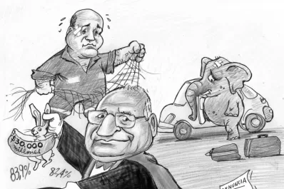 El mago, el canciller y el elefante