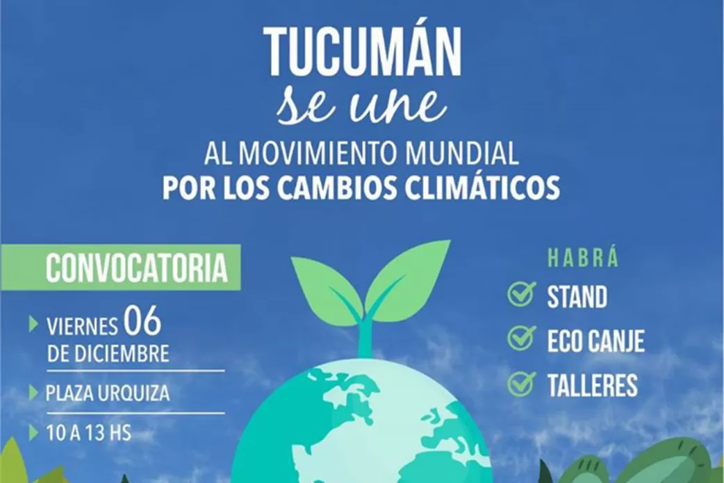 Talleres por el medio ambiente en la plaza Urquiza