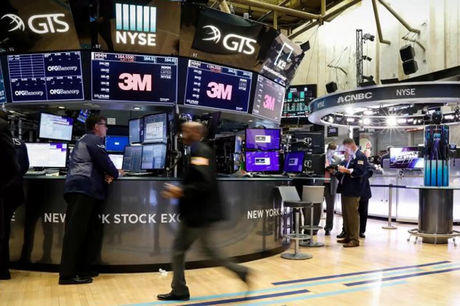 Segunda caída del S&P Merval: 2,1%