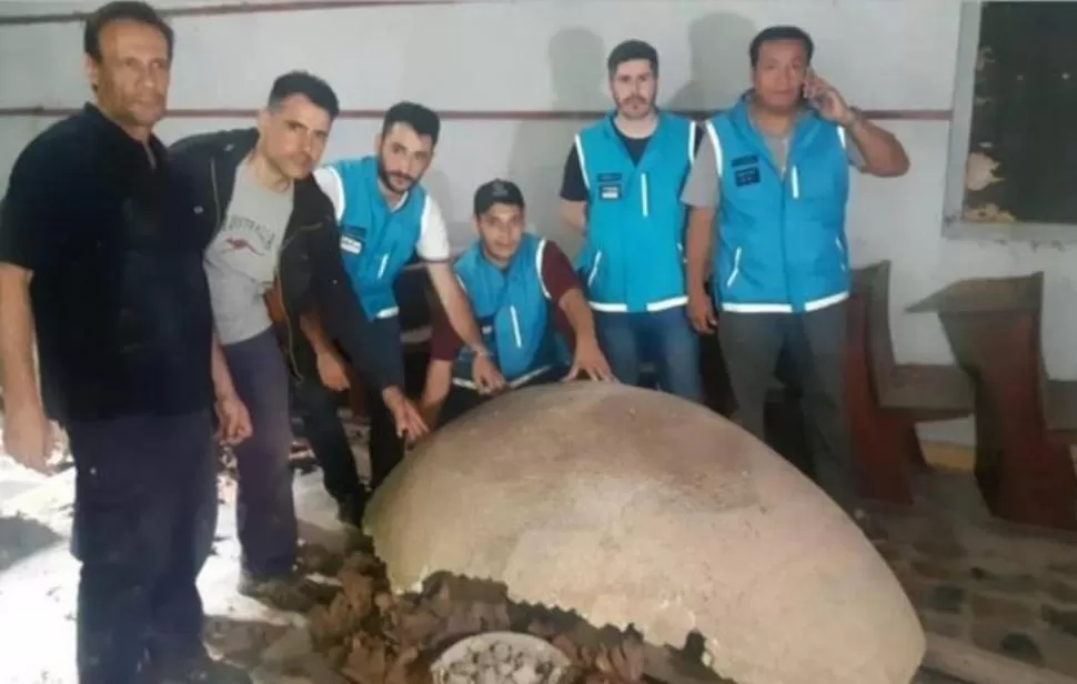 OPERATIVO. La pieza fue recuperada por personal policial de Buenos Aires. 