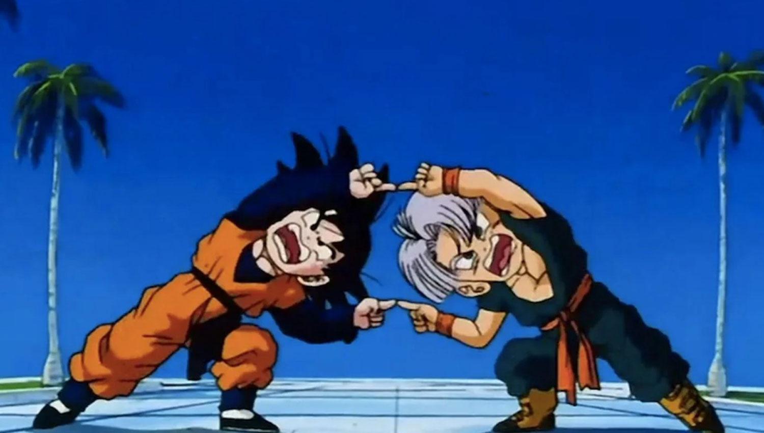 La fusión de Goten y Trunks