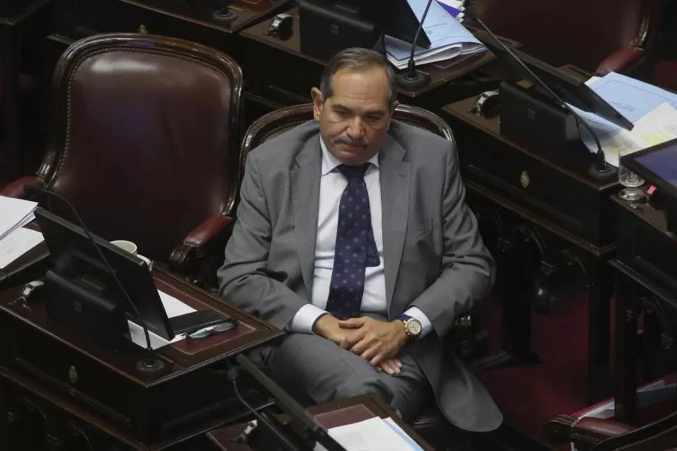 EN LA BANCA. José Alperovich fue electo senador nacional en 2015, y tiene mandato hasta 2021.  