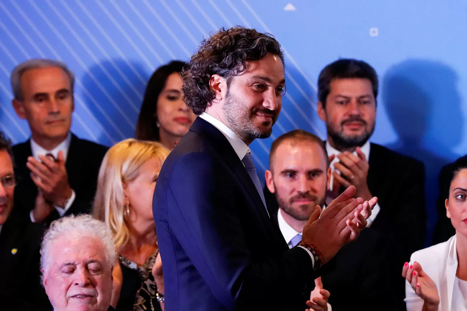 EL NUEVO EQUIPO. Santiago Cafiero será el jefe del gabinete de Fermández.