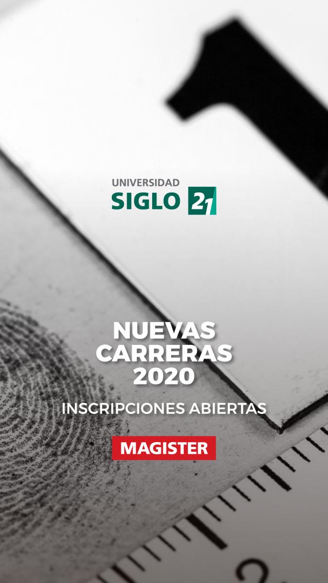 Criminología, Logística Global y Publicidad, las nuevas carreras de Universidad Siglo 21 