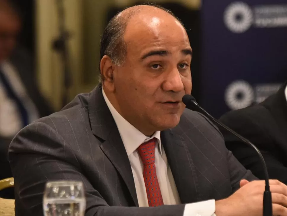 SELECCIONADOR DE JUECES. El gobernador Manzur en una foto de archivo. la gaceta / foto de Osvaldo Ripoll (archivo)