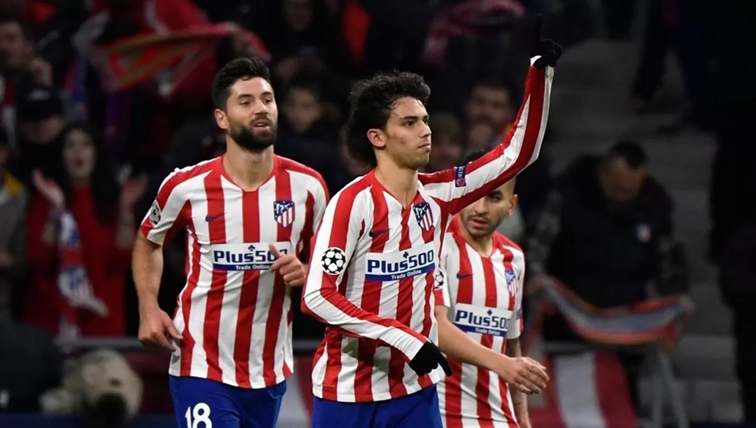 João Félix no dudó y puso en ventaja al Colchonero. (FOTO TOMADA DE es.uefa.com)