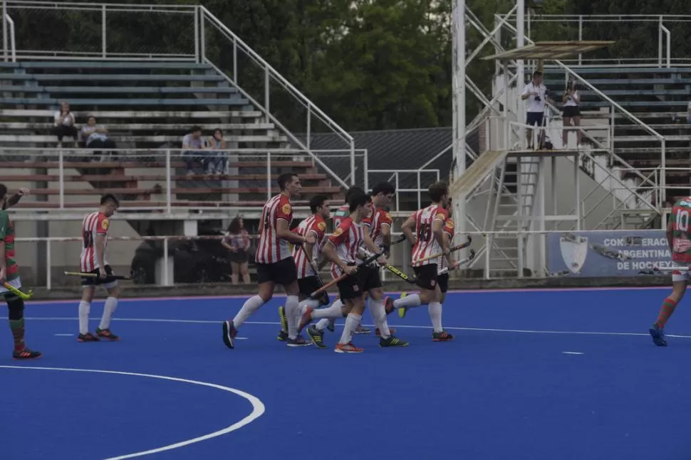 SOLIDEZ. Una vez más, San Martín fue el rival a vencer. Ganó todos sus partidos en la fase regular, y sólo sufrió una caída, en la ida de playoffs ante Central Córdoba. En 2020 intentará extender su racha. la gaceta / foto de franco vera