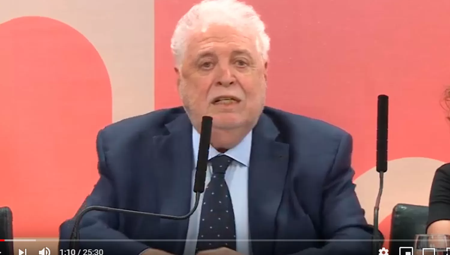 El ministro de Salud de la Nación, Ginés García González.