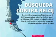 El Papa pide que se siga buscando el avión chileno