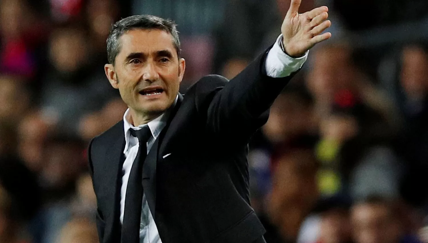 Valverde recodó que su equipo estuvo tres años sin ganar en el Anoeta. (REUTERS)