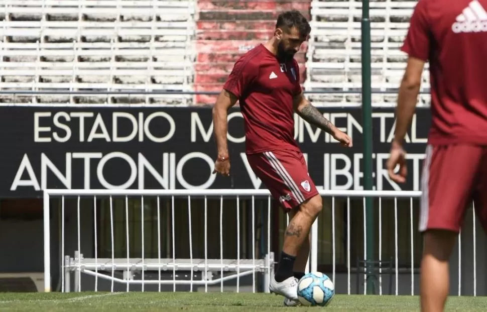 REIVINDICARSE. Pratto buscará un buen desempeño, tras la Libertadores 