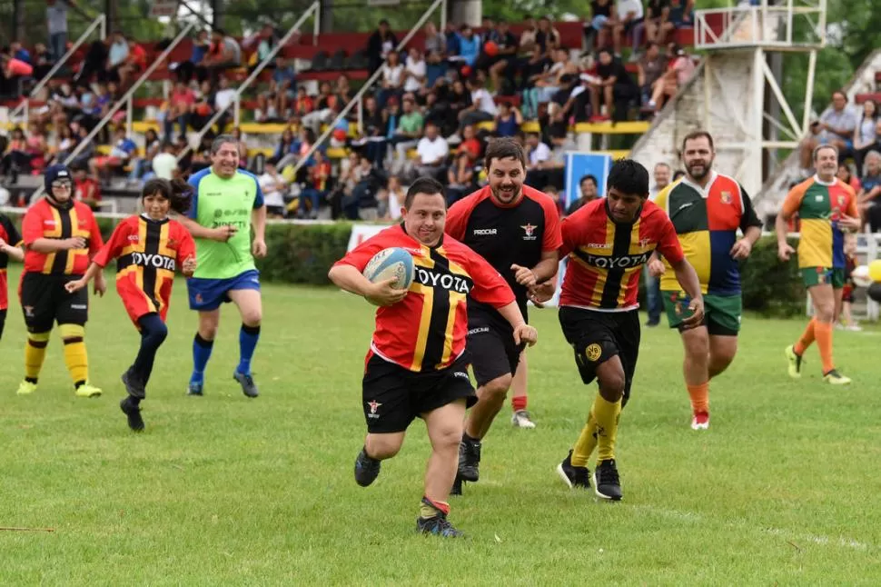 RUGBY. Cardenales inclusivo.