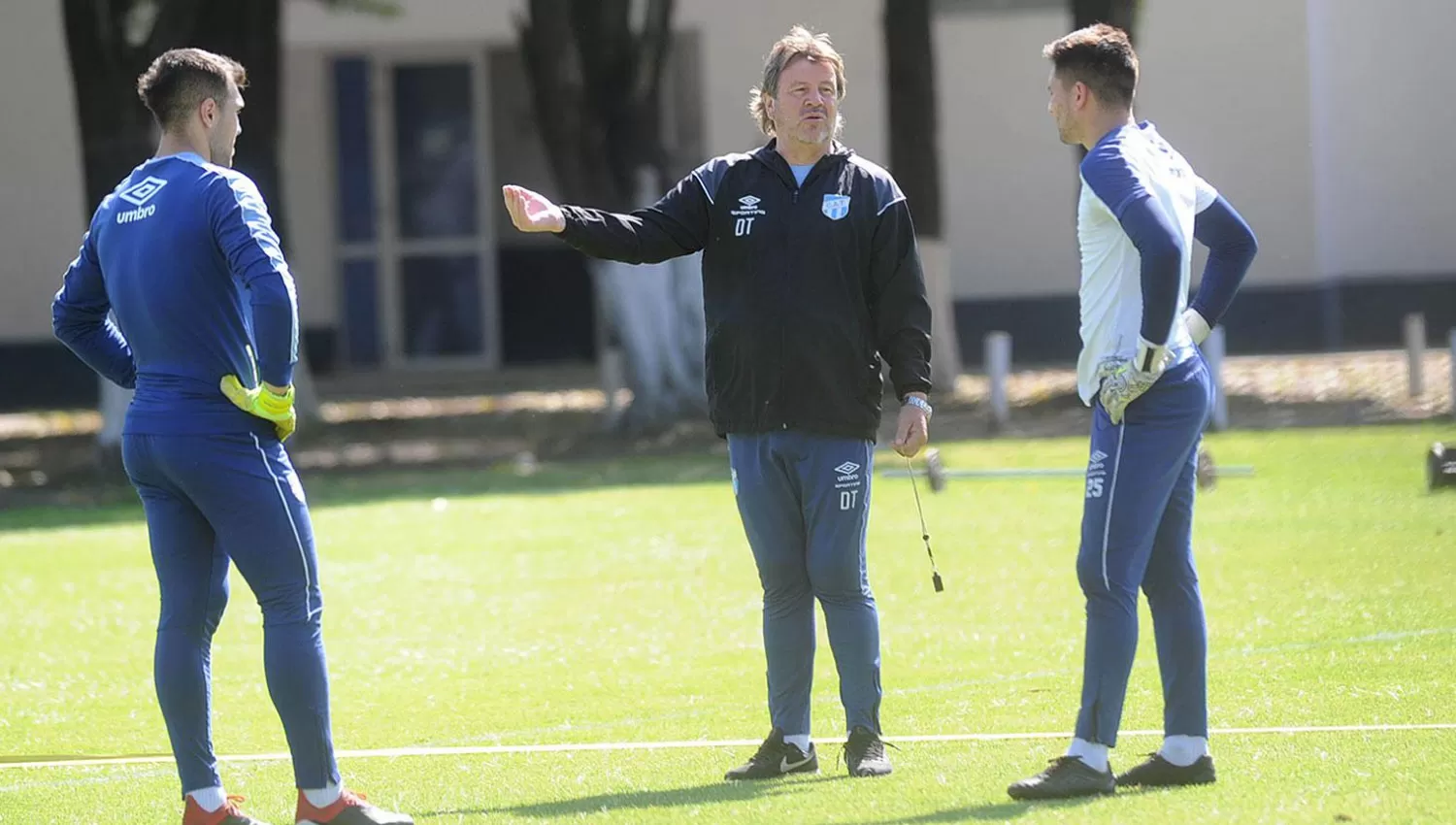 CONFORME CON LO QUE TIENE. Zielinski mantendrá su plantel tal como está.