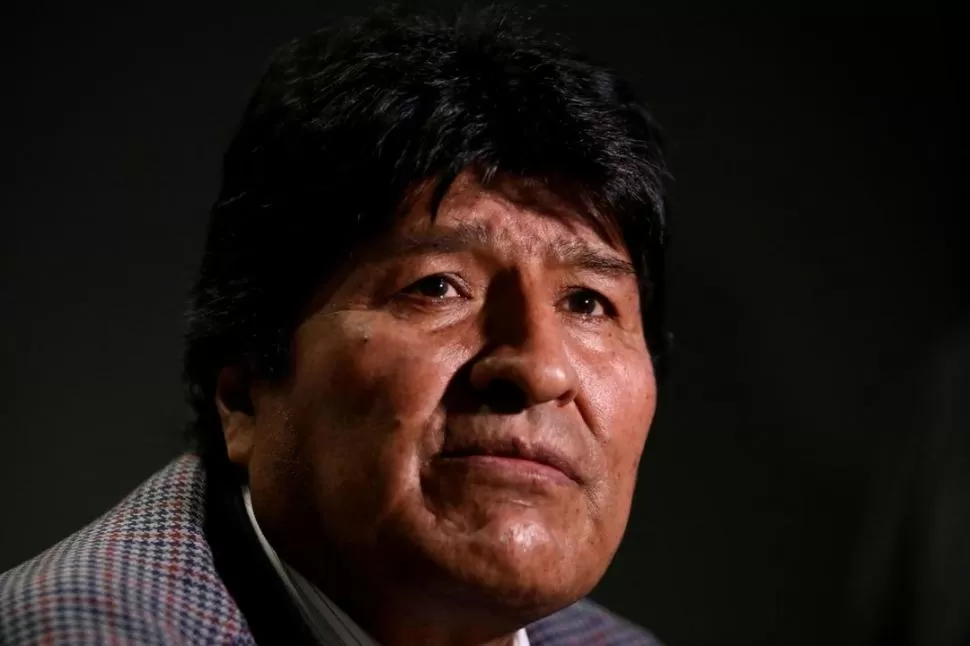 REFUGIADO. El estatus de Evo en Argentina no impide hacer declaraciones. 
