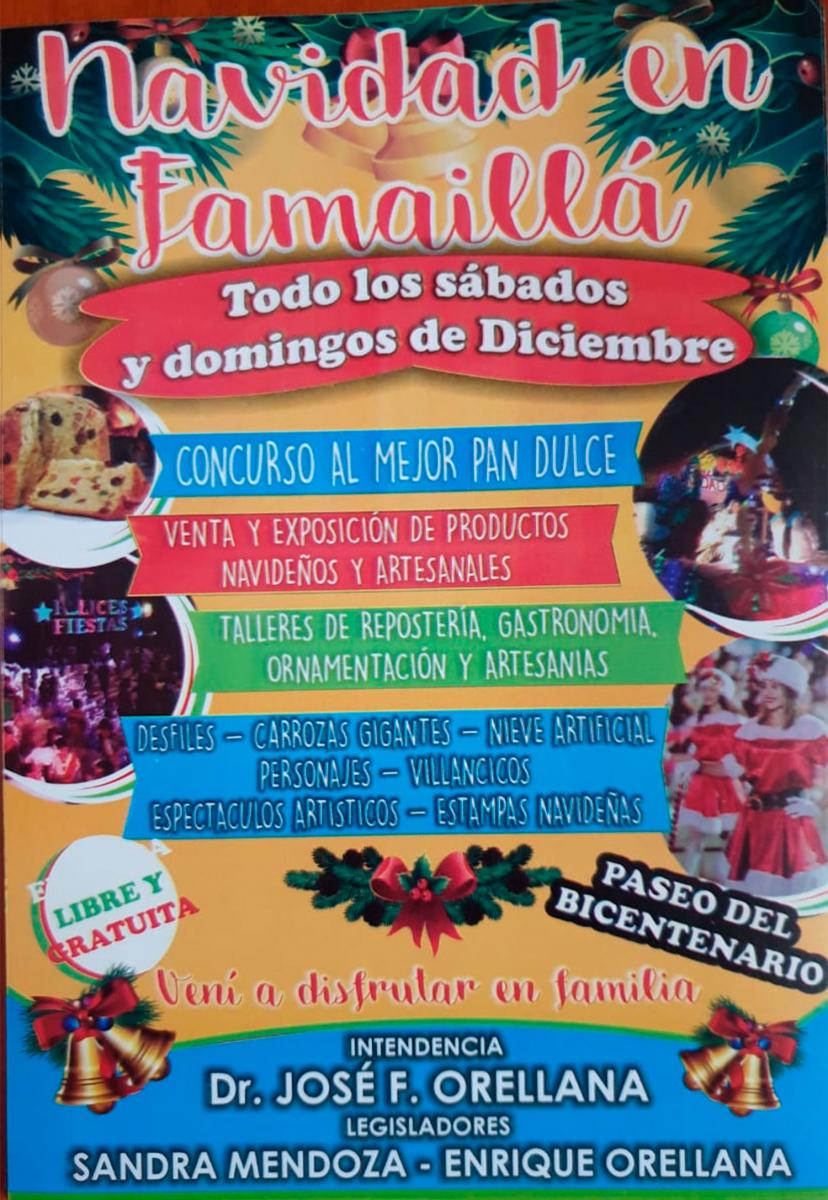 Actividades navideñas organizadas por la Municipalidad.