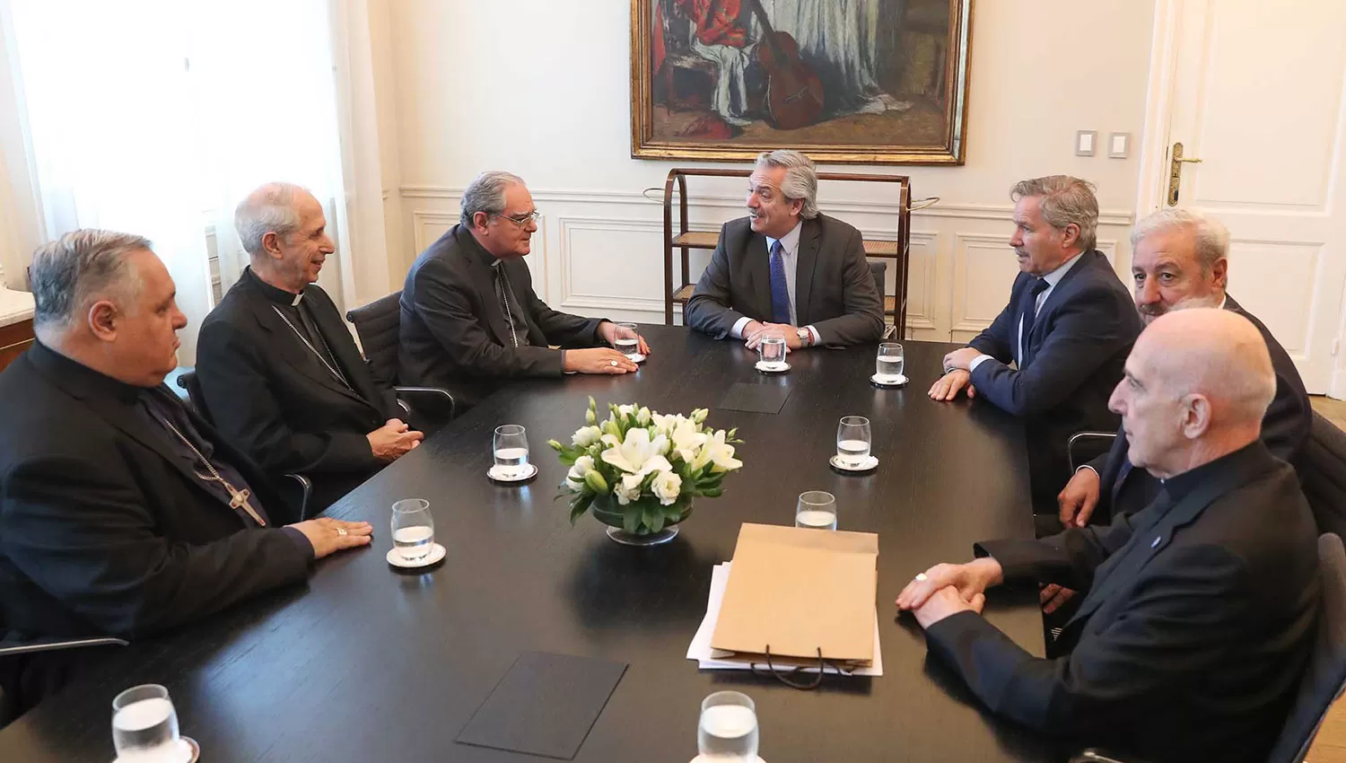 La Iglesia le planteó a Fernández su desazón por el protocolo para abortos no punibles