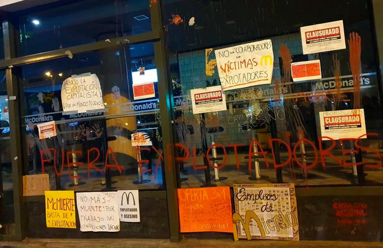 McDonald's cerró todos sus restaurantes en Perú por luto