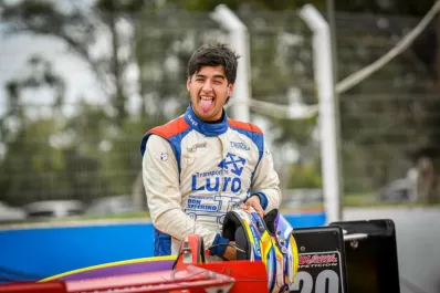 Bruno Miglio, en una carrera sin freno en el automovilismo